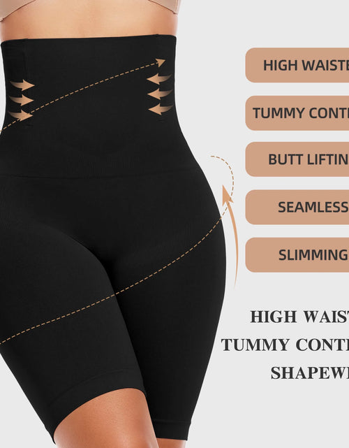 Load image into Gallery viewer, Women Waist Trainer Shapewear Tummy Control Body Shaper Shorts Hi-Waist Butt Lifter Thigh Slimmer
